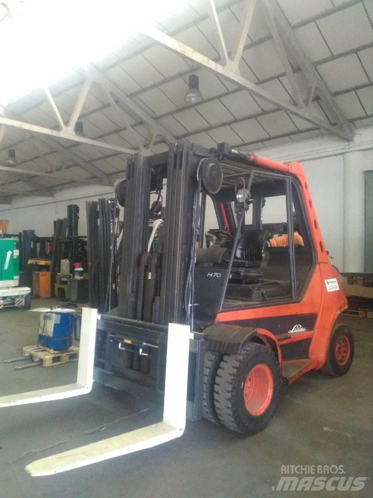 Linde H70GLP LPG trucks