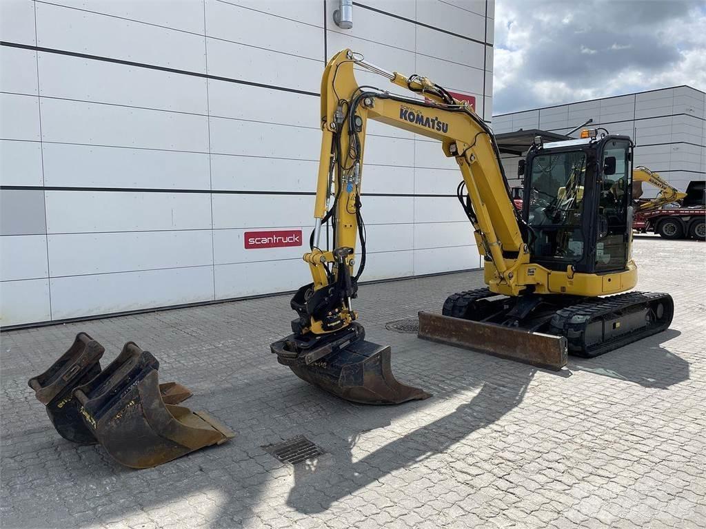 Komatsu PC55MR-5 Wheeled excavators
