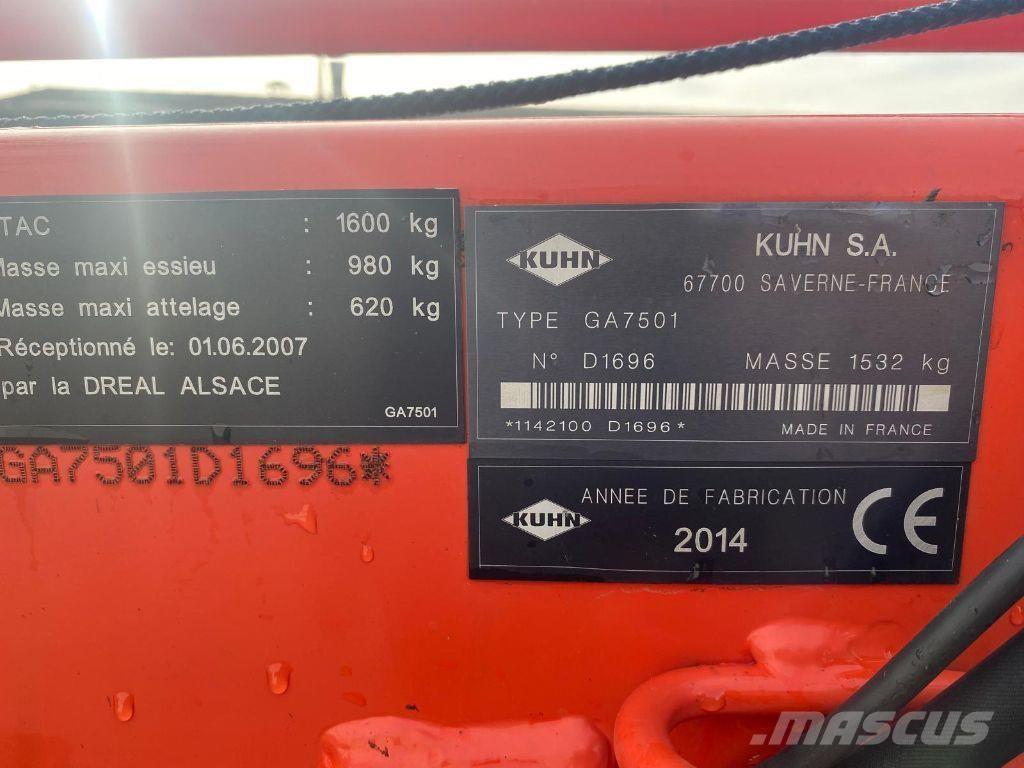 Kuhn GA 7501 Windrowers