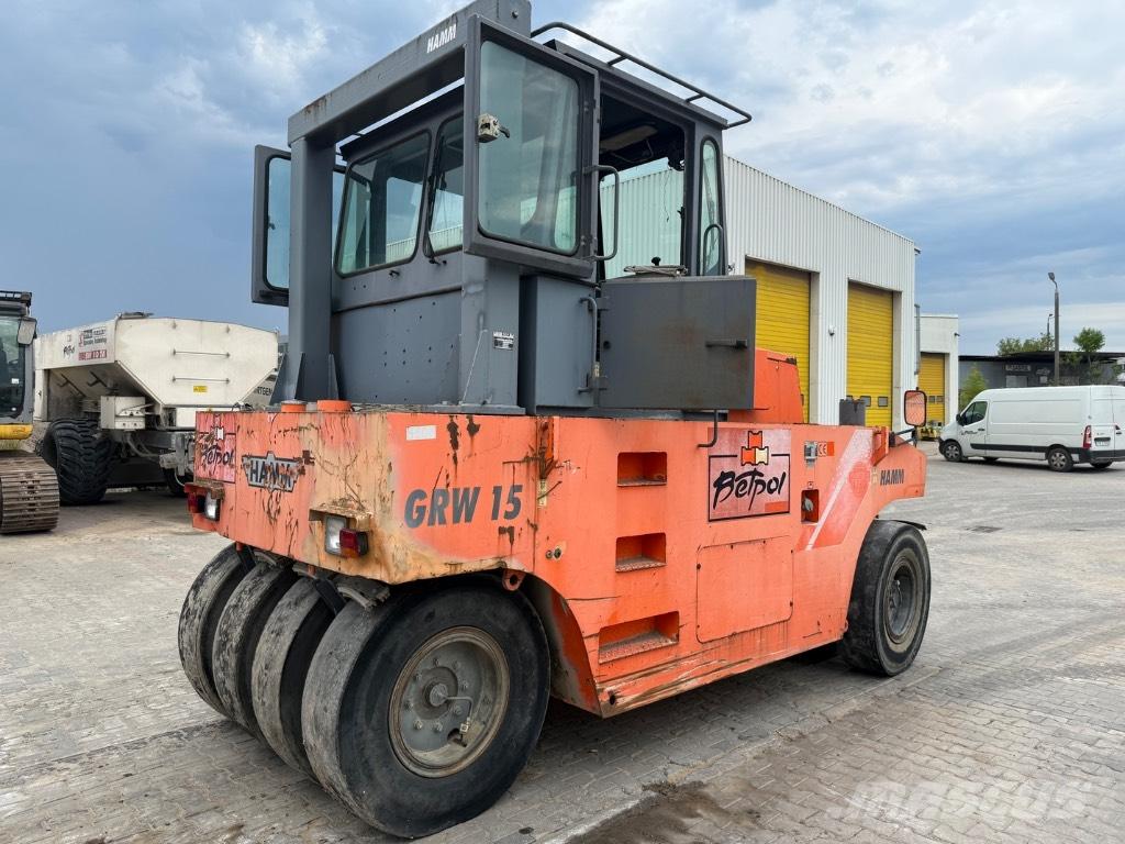 Hamm GRW 15 Pneumatic tired rollers