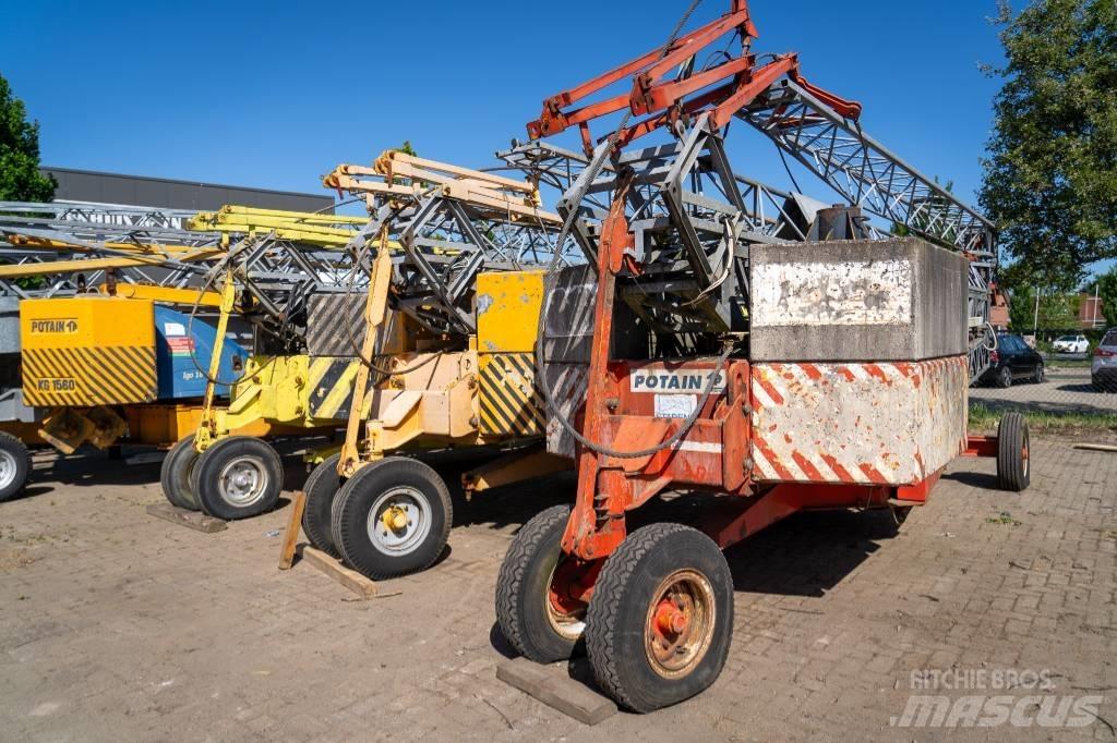 Potain GMH 519 Self-erecting cranes
