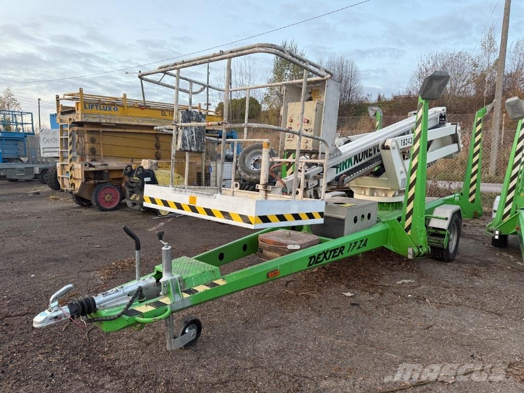 Dexter 17ZA Trailer mounted platforms