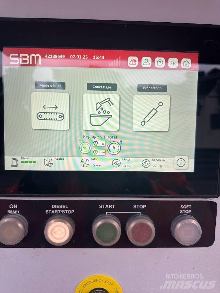 SBM Remax 400 Mobile crushers