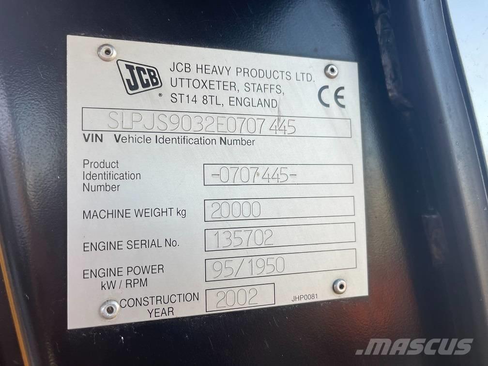 JCB JS 200 Crawler excavators