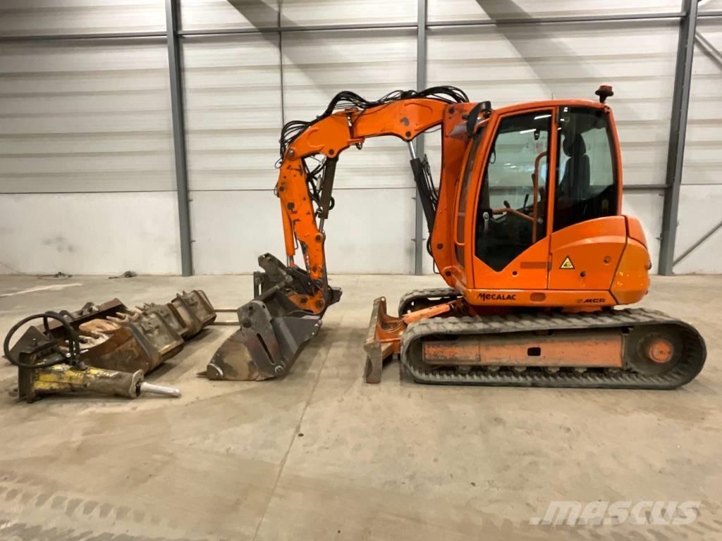 Mecalac 8 MCR Mini excavators  7t - 12t