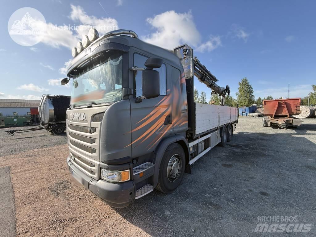 Scania G 450 LB Truck mounted cranes