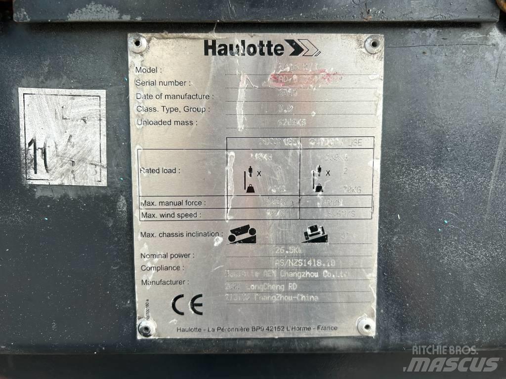 Haulotte HA16RTJ PRO Articulated boom lifts