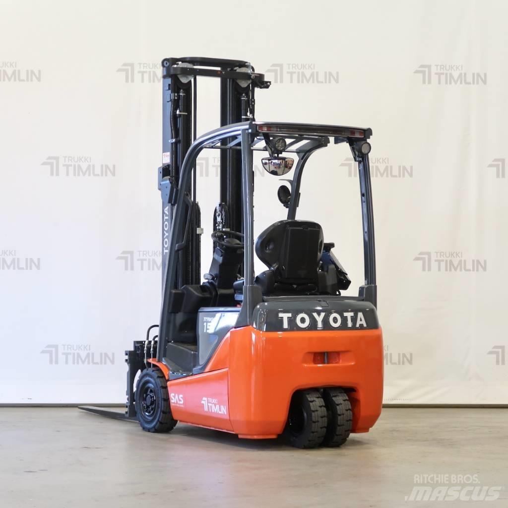 Toyota 8FBE15T Electric forklift trucks