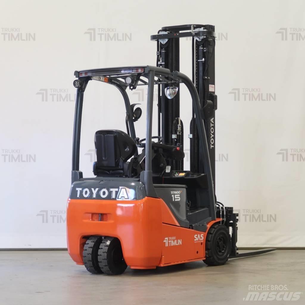 Toyota 8FBE15T Electric forklift trucks