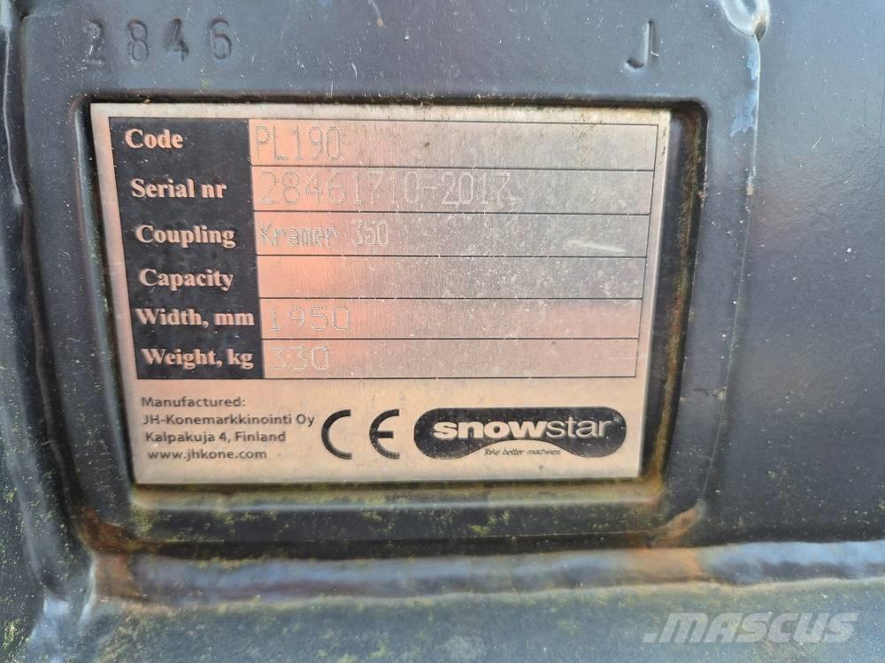 Snowstar PL190 Plows
