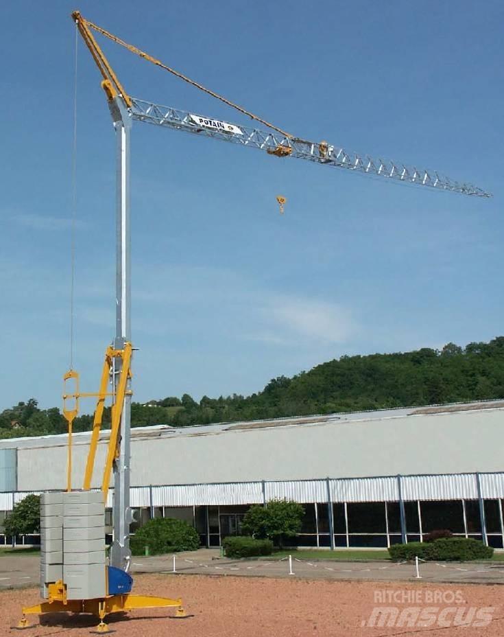 Potain IGO 22 Self-erecting cranes