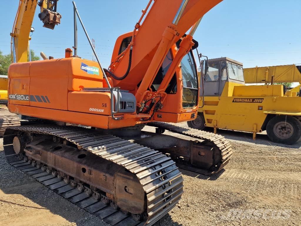 Doosan DX 180 LC Crawler excavators