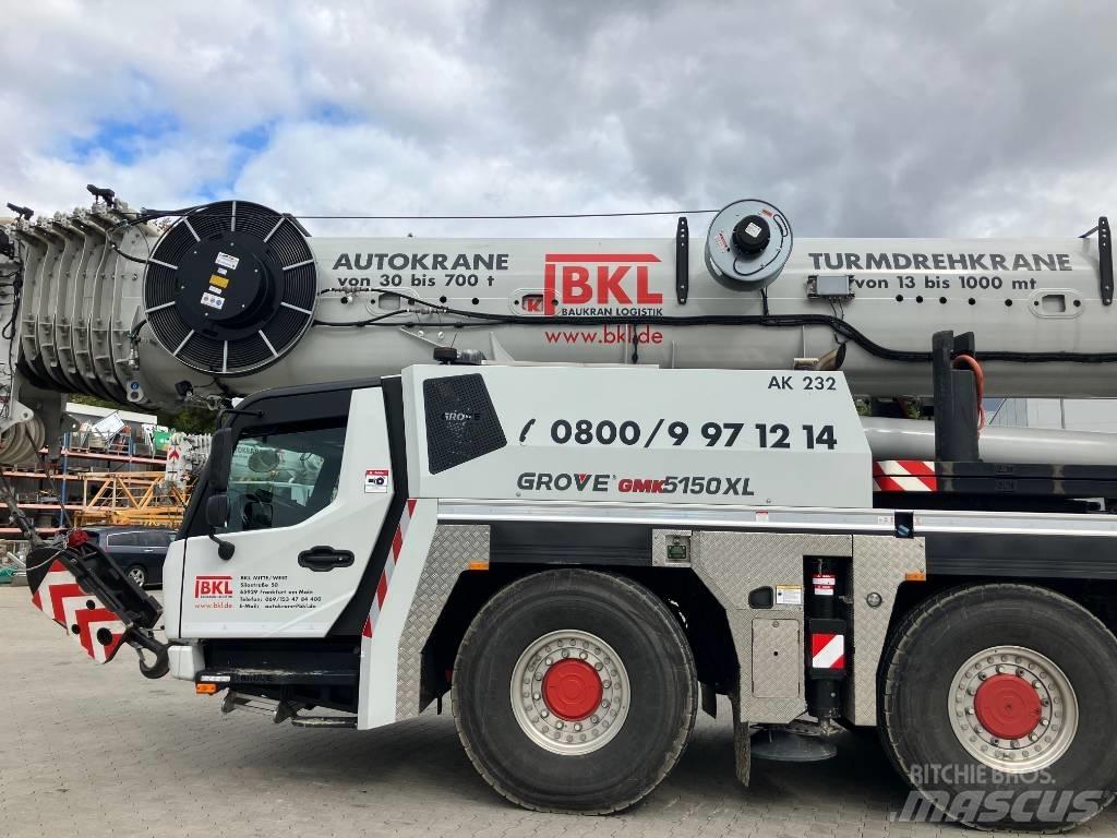 Grove GMK 5150 XL Rough terrain cranes