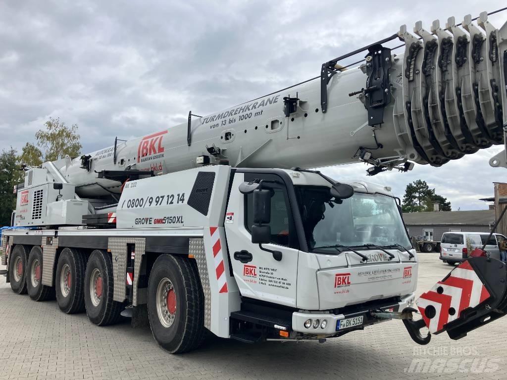Grove GMK 5150 XL Rough terrain cranes