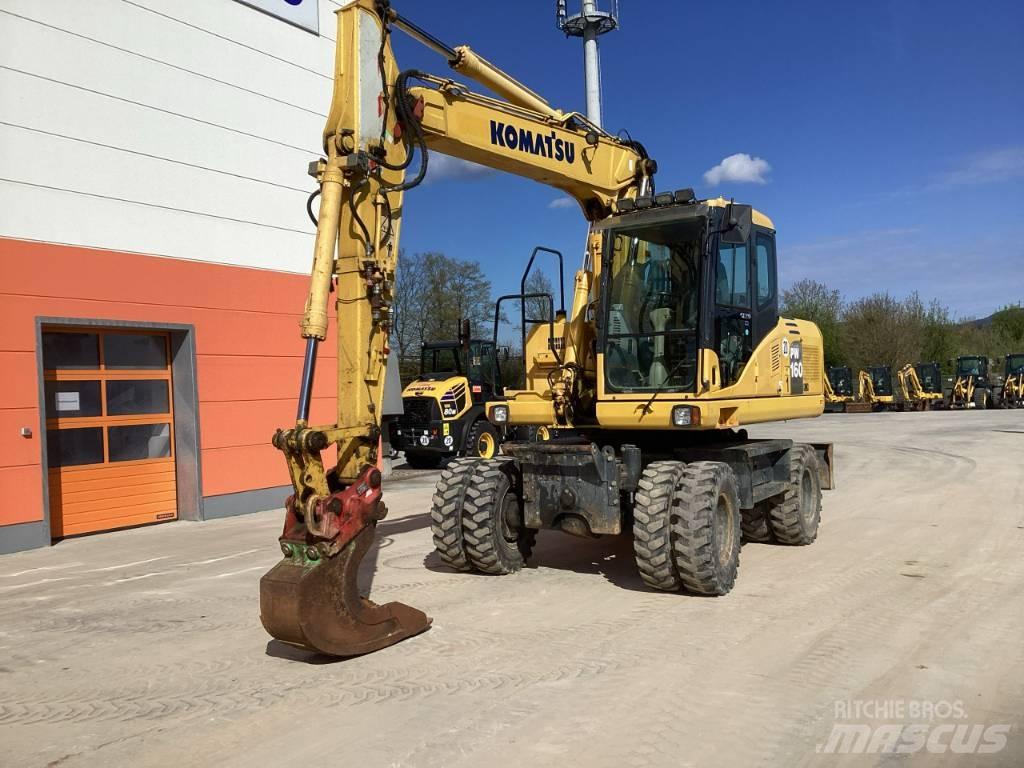 Komatsu PW 160-7E0 Wheeled excavators