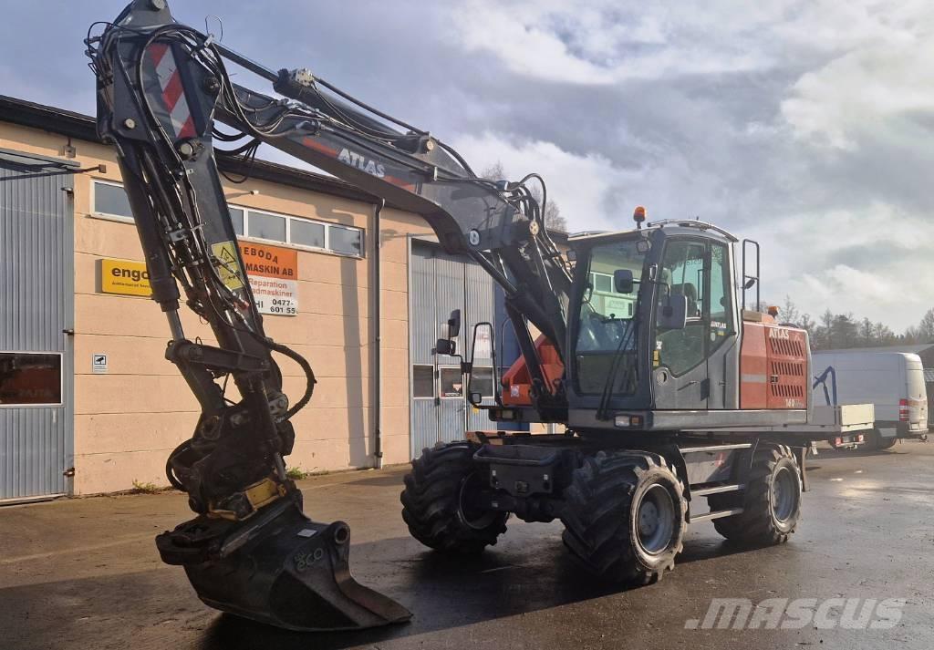 Atlas 160W Wheeled excavators