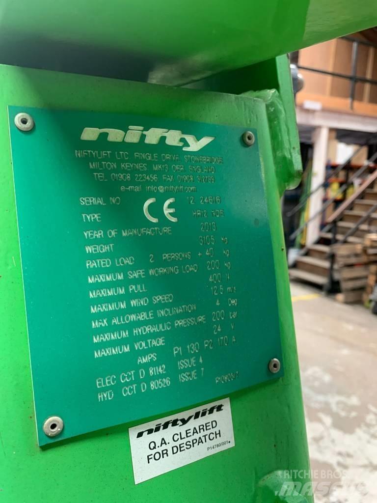 Niftylift HR12NDE Articulated boom lifts