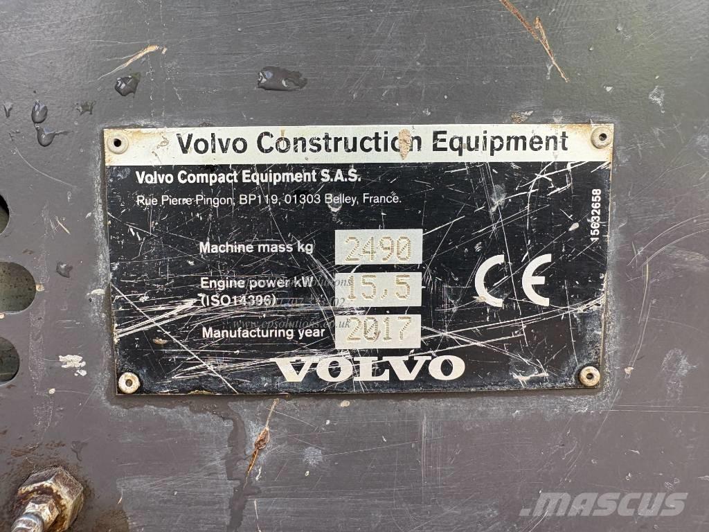 Volvo ECR 25 D Mini excavators < 7t (Mini diggers)