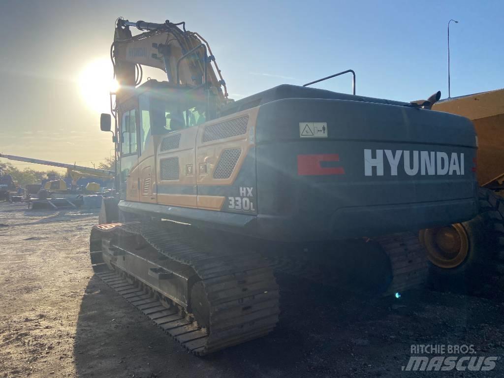 Hyundai HX330L Crawler excavators
