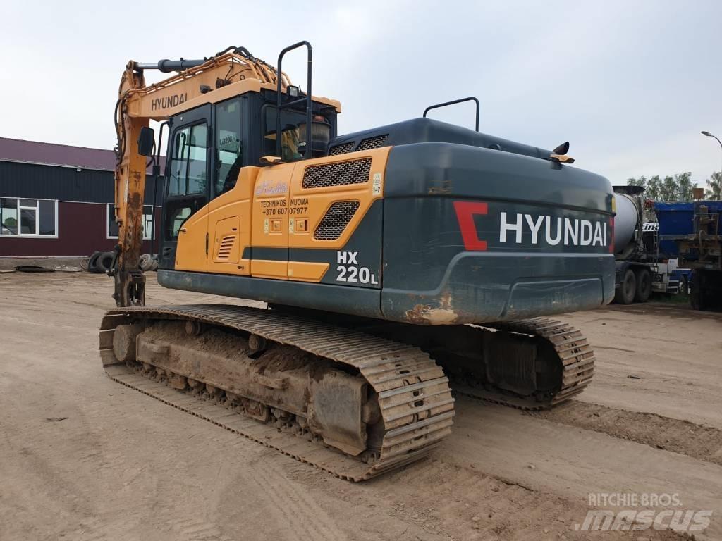 Hyundai HX 220 L Crawler excavators