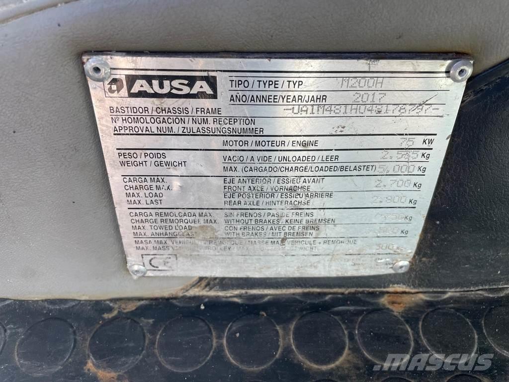 Ausa M200H 4X4 Utility machines