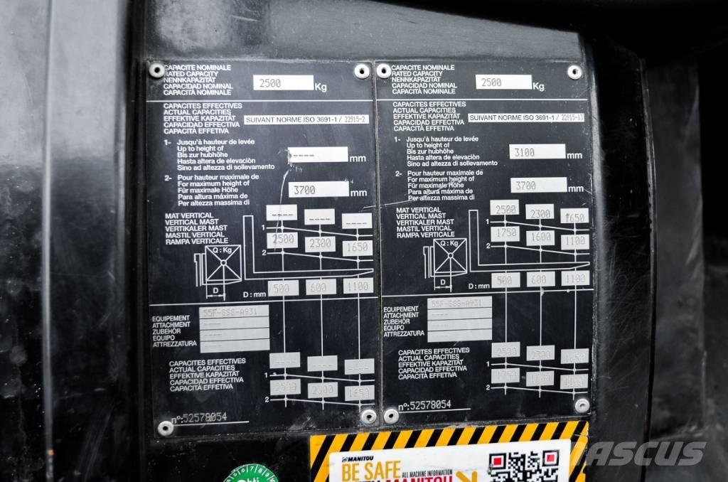 Manitou MC 25-4 D Diesel trucks