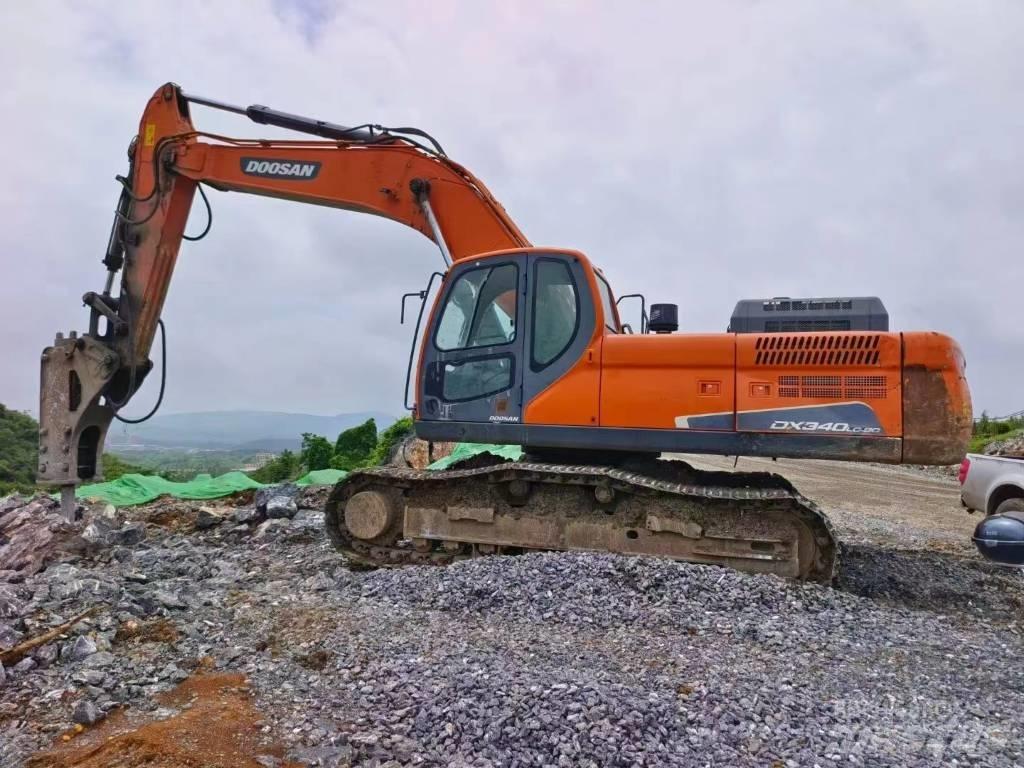 Doosan DX 340 Crawler excavators