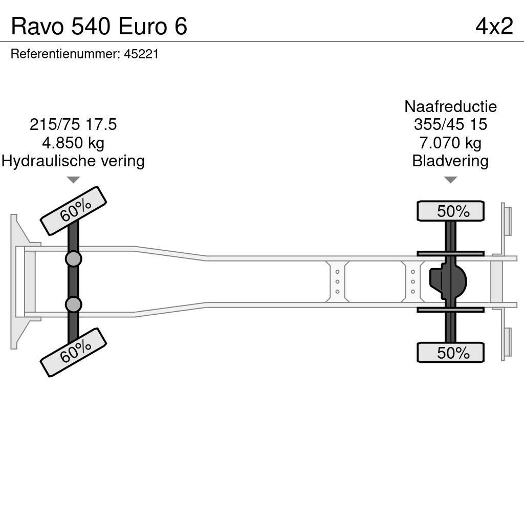 Ravo 540 Euro 6 Sweeper trucks