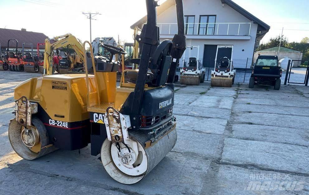 CAT CB 224 E Twin drum rollers