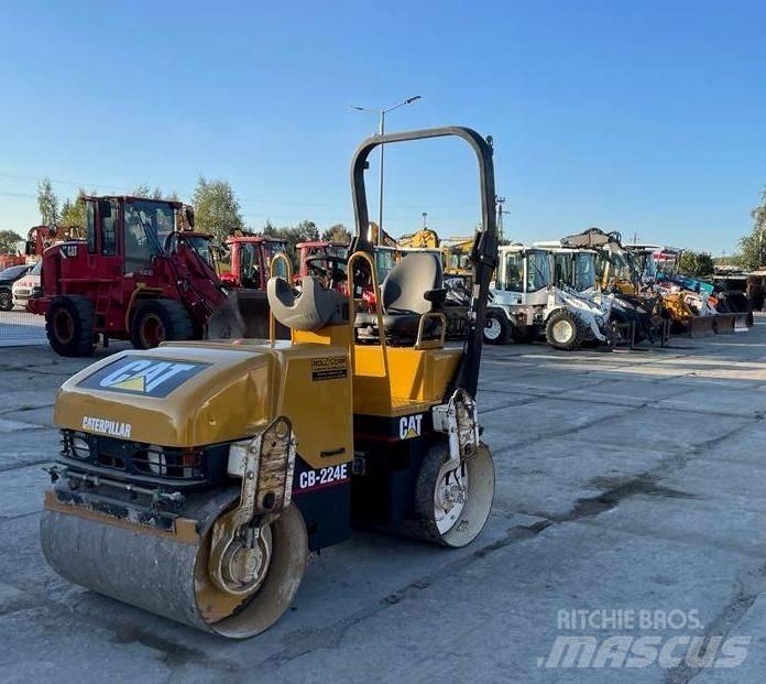 CAT CB 224 E Twin drum rollers