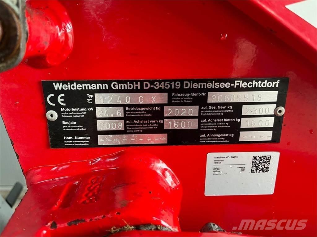 Weidemann 1240 CX Farm machinery