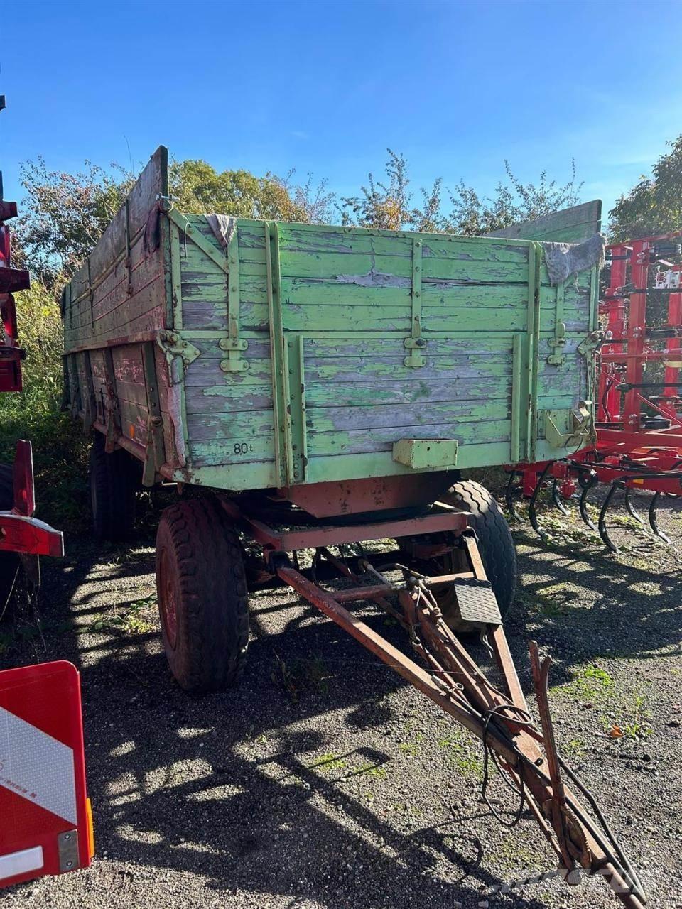  Maack ZSK 80 Tipper trailers