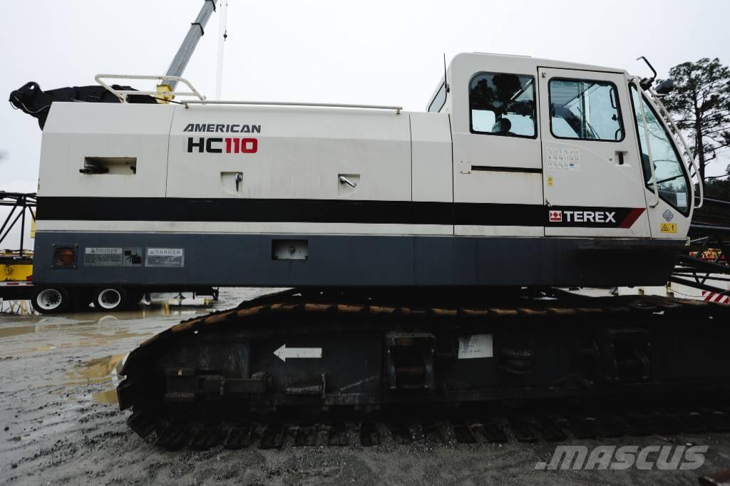 Terex HC 110 Track mounted cranes