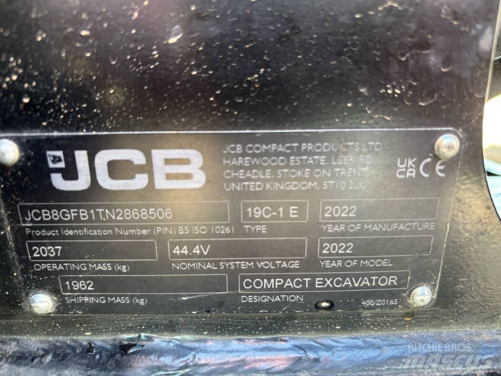 JCB 19 C-1 E Mini excavators < 7t (Mini diggers)