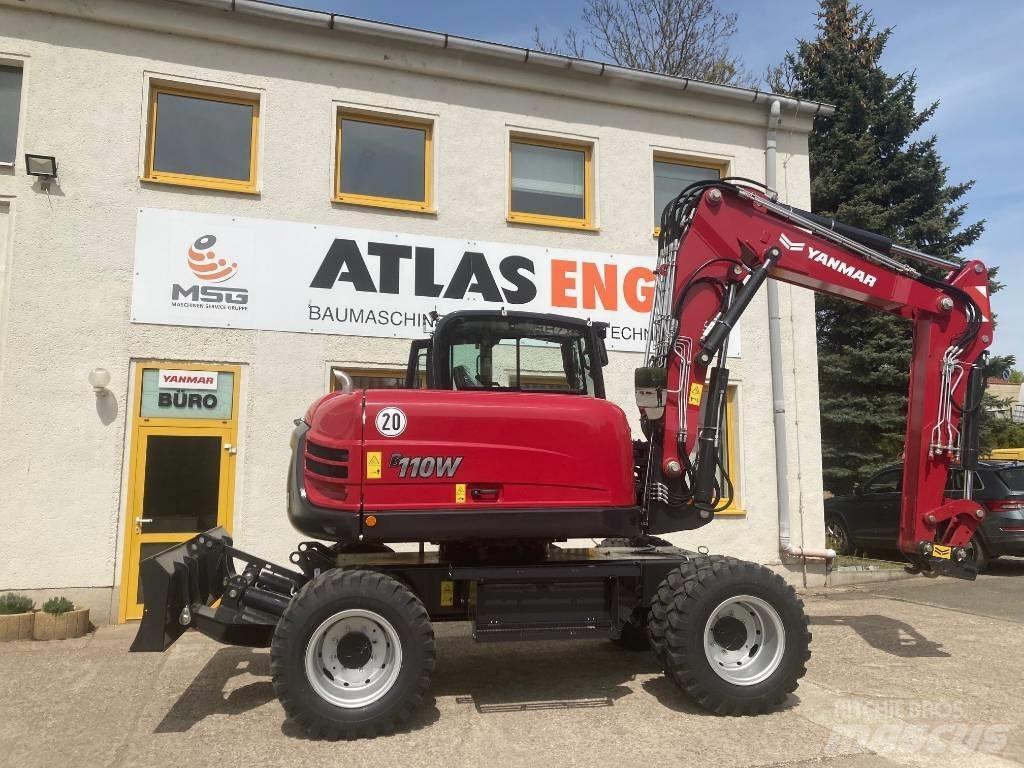 Yanmar B 110 W Wheeled excavators