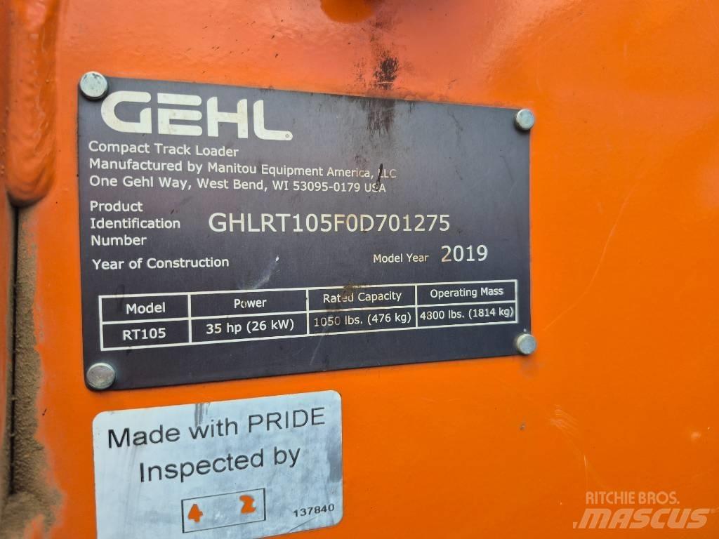 Gehl RT 105 Skid steer loaders