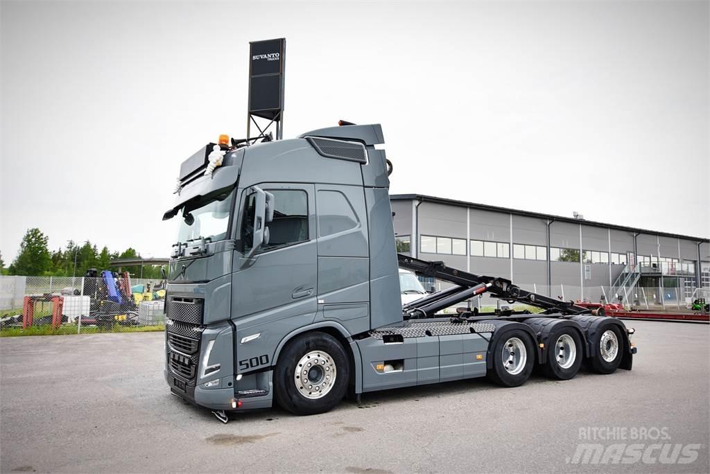 Volvo FH 500 8x4 Hook lift trucks