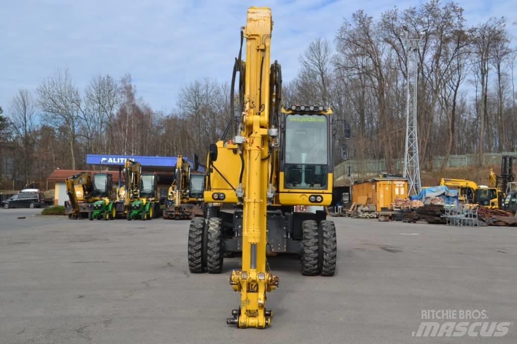Komatsu PW 180-10 Wheeled excavators
