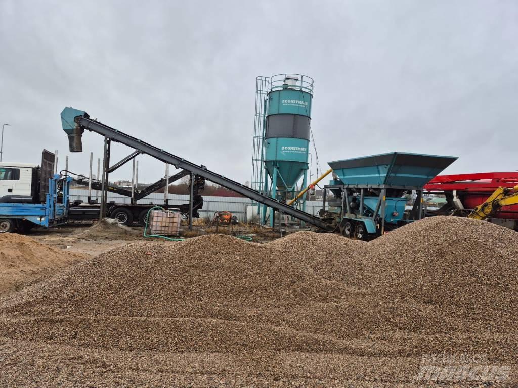Constmach Mobicom 45 Concrete Batching Plants