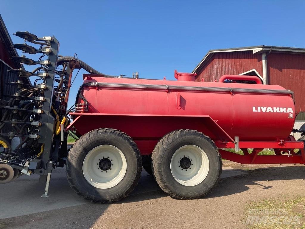 Livakka 14 m3 Slurry tankers
