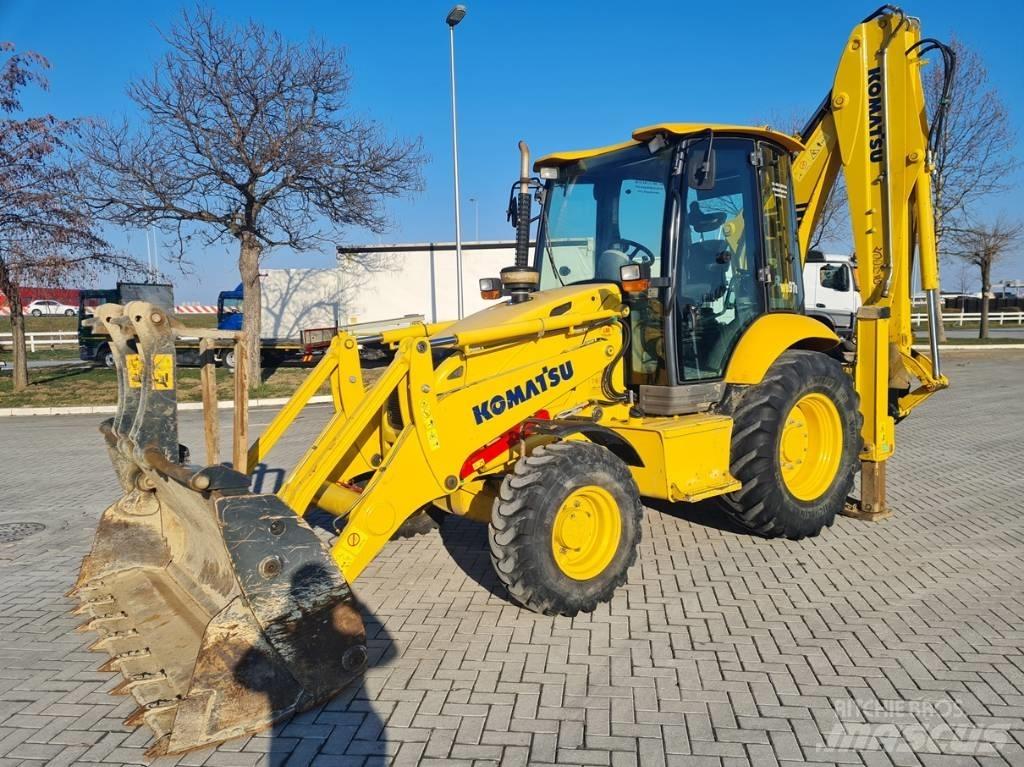 Komatsu WB 97R-5E0 Backhoe