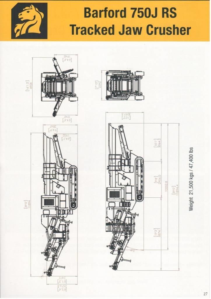 Barford 750J -RS Screeners