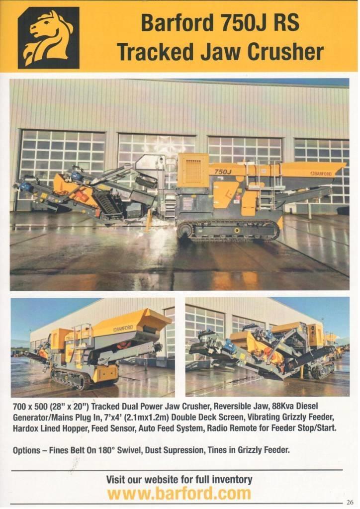 Barford 750J -RS Screeners