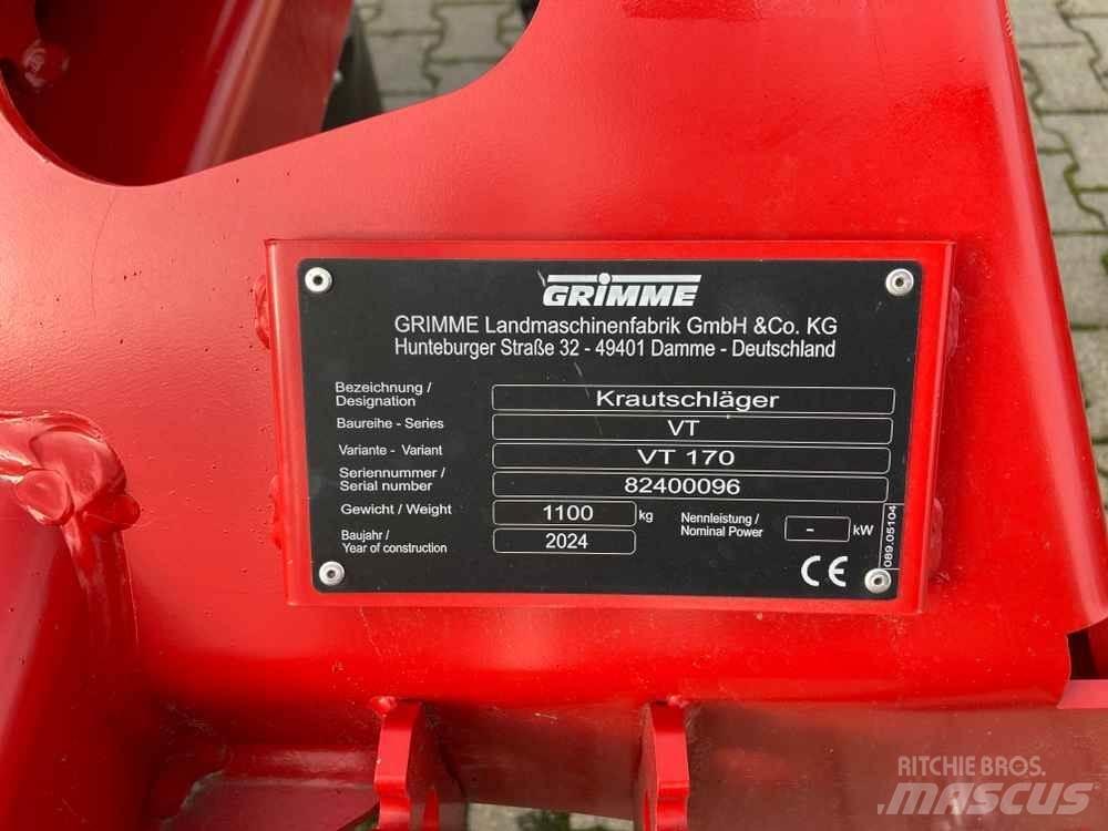 Grimme VT 170 Farm machinery