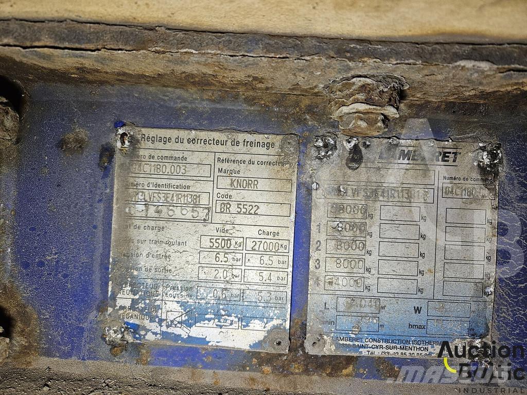 Lamberet YS-2P5 Curtain sider semi-trailers