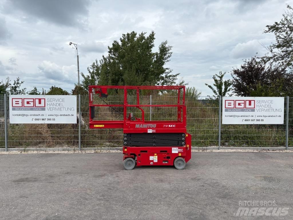 Manitou 78 SEC Scissor lifts