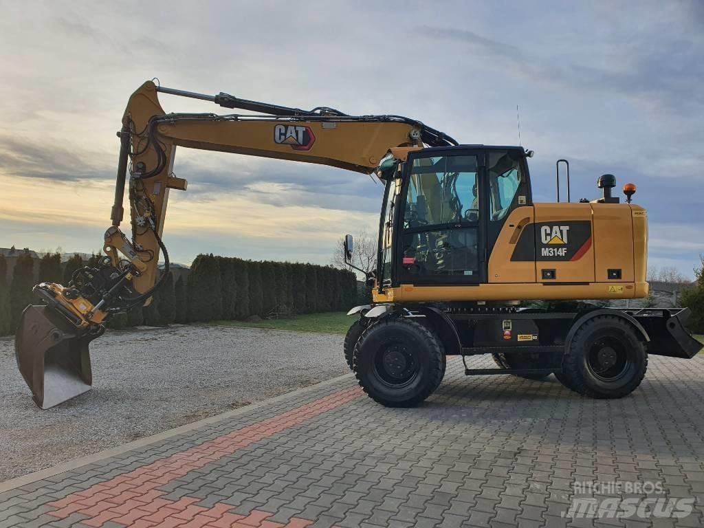 CAT M 314 F Wheeled excavators
