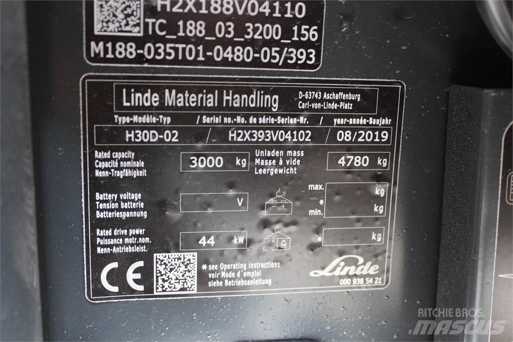 Linde H30D Diesel trucks