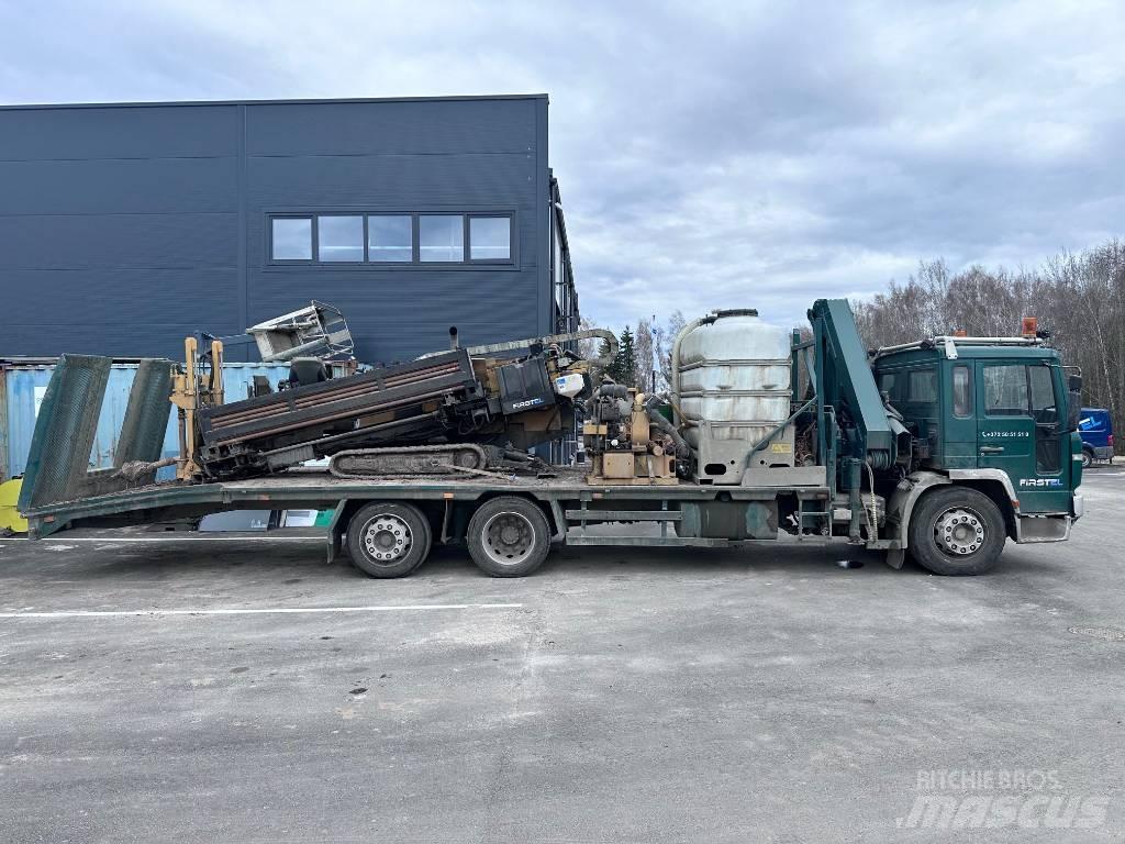 Volvo FL 6 Beavertail Flatbed / winch trucks