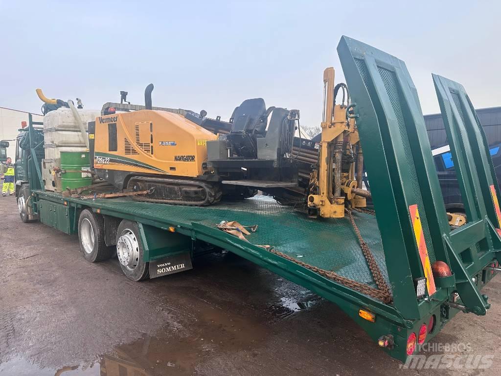 Volvo FL 6 Beavertail Flatbed / winch trucks